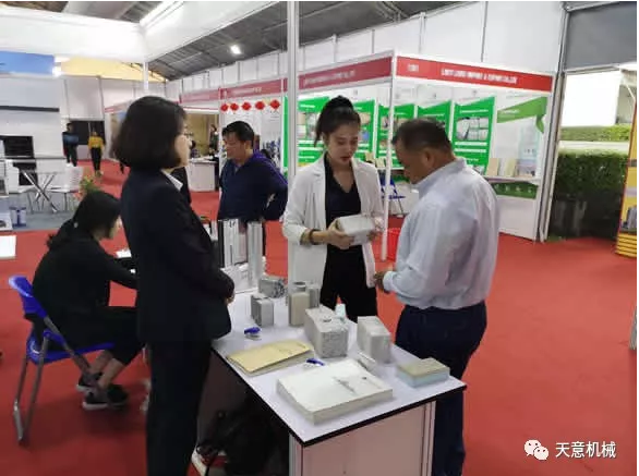陽春三月，天意機(jī)械亮相2019年越南河內(nèi)建材展